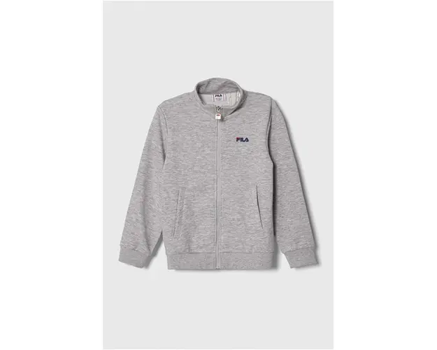 Fila bluza copii BREDDIN culoarea gri, melanj