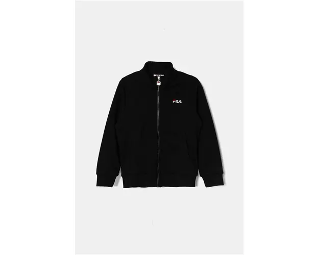 Fila bluza copii BREDDIN culoarea negru, melanj
