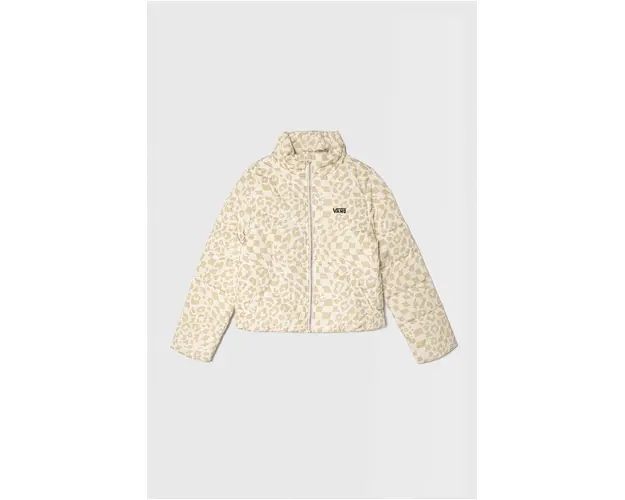 Vans geaca copii VN0A7YVRBSM1 FOUNDRY PUFFER PRINT MT culoarea bej