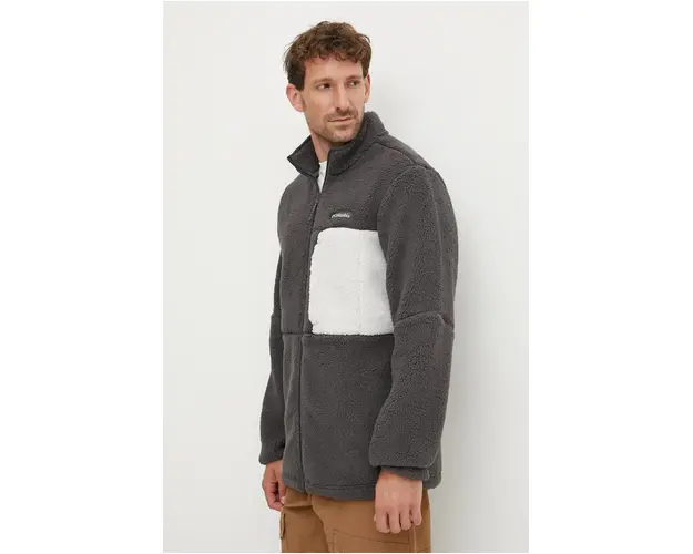 Columbia bluza barbati, culoarea gri, neted