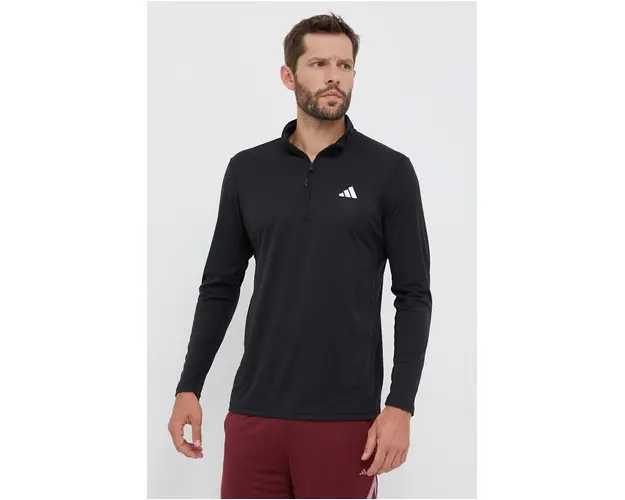 adidas Performance hanorac de antrenament Training Essentials culoarea negru, cu imprimeu