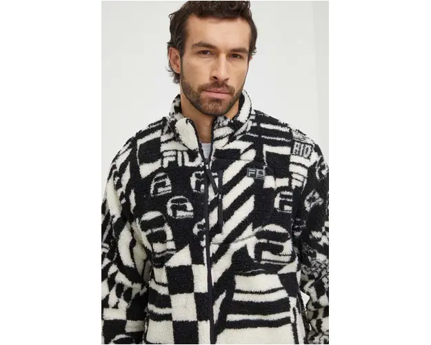 Fila bluza VR46 barbati, culoarea bej, modelator