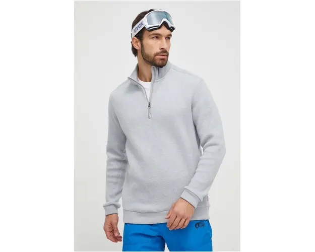 Houdini hanorac Alto culoarea gri, neted