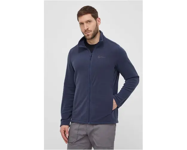 Jack Wolfskin hanorac Taunus culoarea rosu, neted