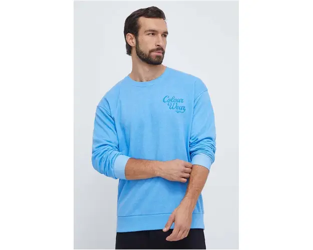 Colourwear hanorac de bumbac barbati, cu imprimeu