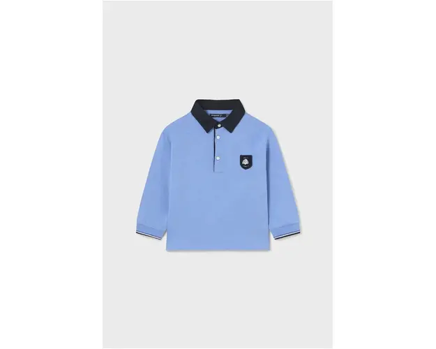 Mayoral longsleeve din bumbac pentru bebelusi neted