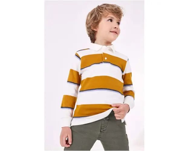 Mayoral longsleeve copii culoarea portocaliu, modelator