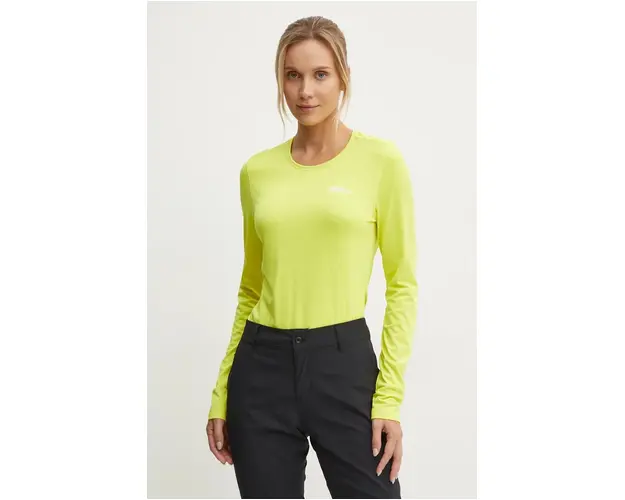 Jack Wolfskin longsleeve sport Sky Thermal culoarea albastru marin, 1808961