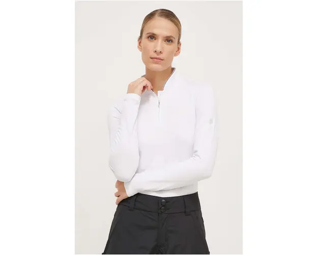 Descente longsleeve functional Carla culoarea alb