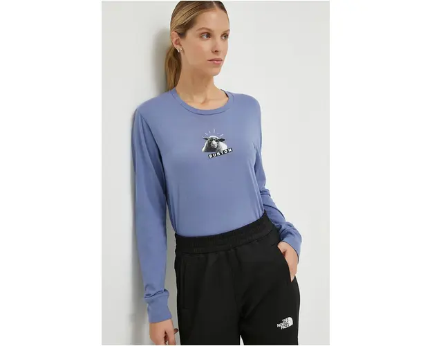 Burton longsleeve din bumbac