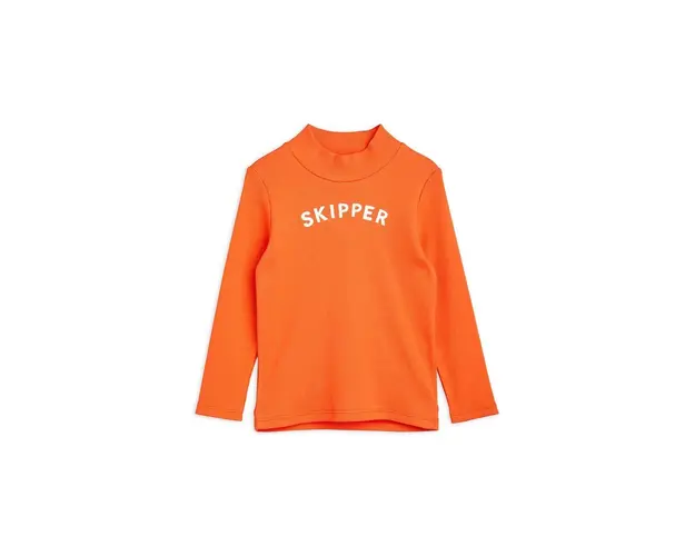 Mini Rodini longsleeve copii culoarea rosu, cu imprimeu