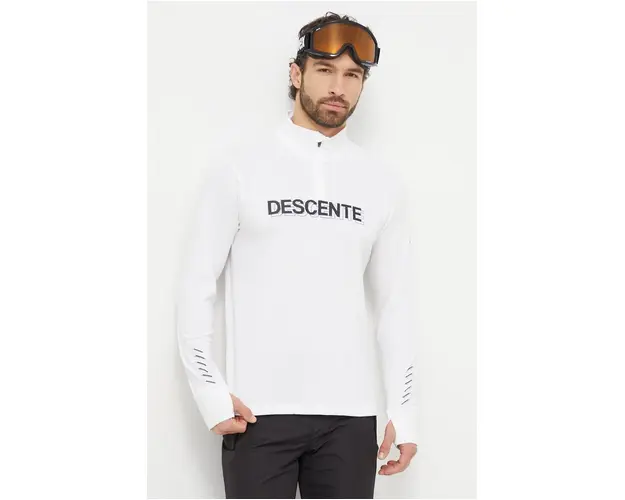 Descente longsleeve functional Archer culoarea alb