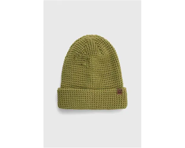 Billabong caciula culoarea verde, din tricot gros