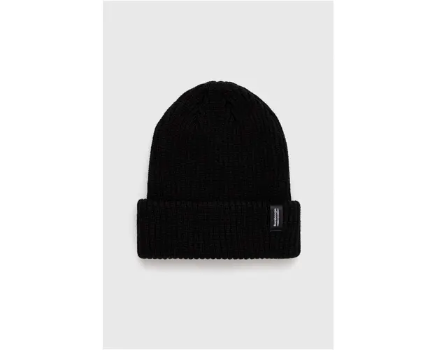 Bomboogie caciula culoarea negru, din tricot gros