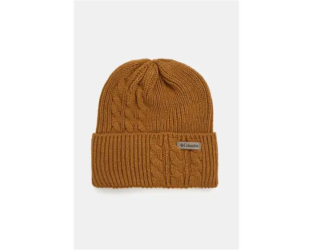 Columbia caciula Agate Pass culoarea negru, din tricot gros, 2053181