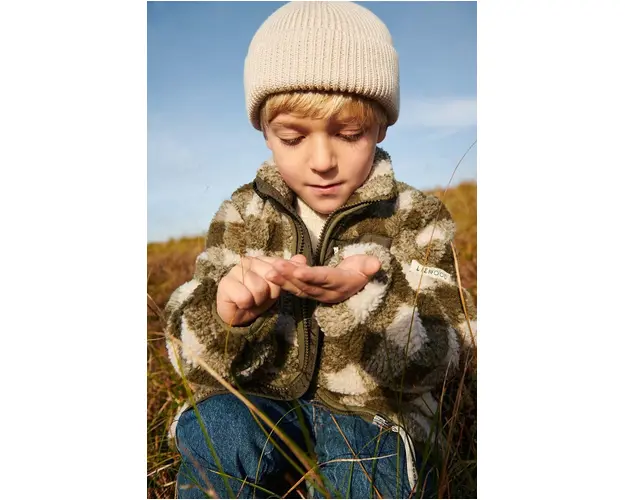 Liewood caciula de bumbac pentru copii culoarea bej, bumbac