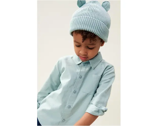 Liewood caciula de bumbac pentru copii culoarea turcoaz, bumbac