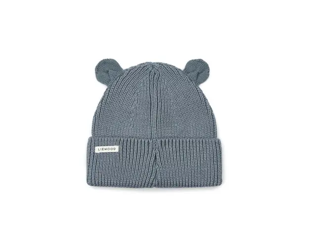 Liewood caciula de bumbac pentru copii culoarea gri, bumbac