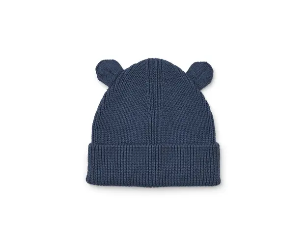 Liewood caciula de bumbac pentru copii culoarea albastru marin, bumbac