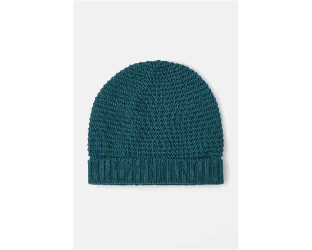 United Colors of Benetton sapca de lana pentru copii culoarea verde, din tesatura neteda