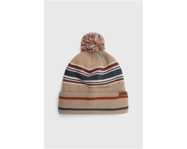 Quiksilver caciula culoarea bej, din tricot gros