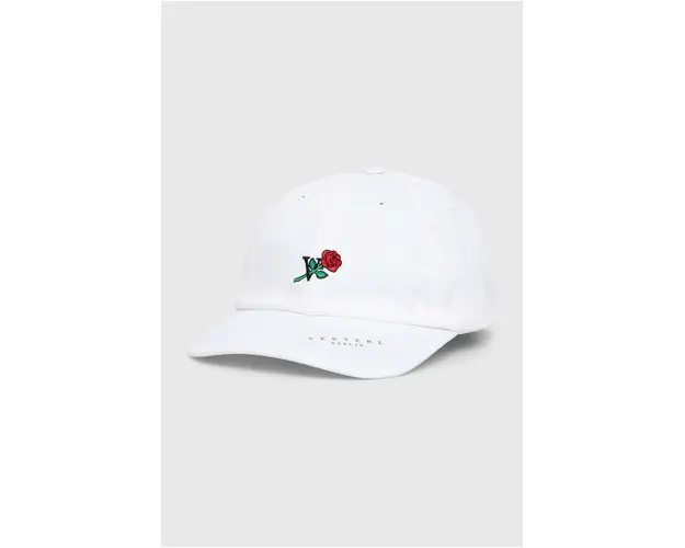 Vertere Berlin sapca de baseball din bumbac culoarea alb, cu imprimeu