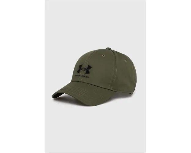 Under Armour sapca culoarea verde, cu imprimeu