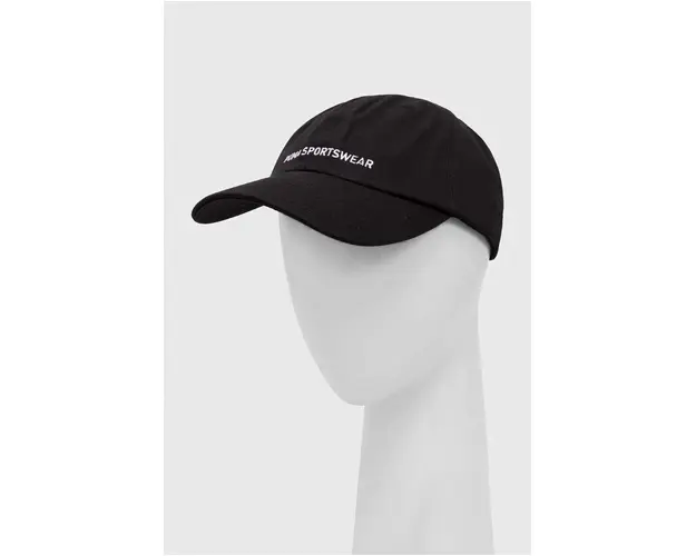 Puma sapca de baseball din bumbac culoarea negru, cu imprimeu 24036