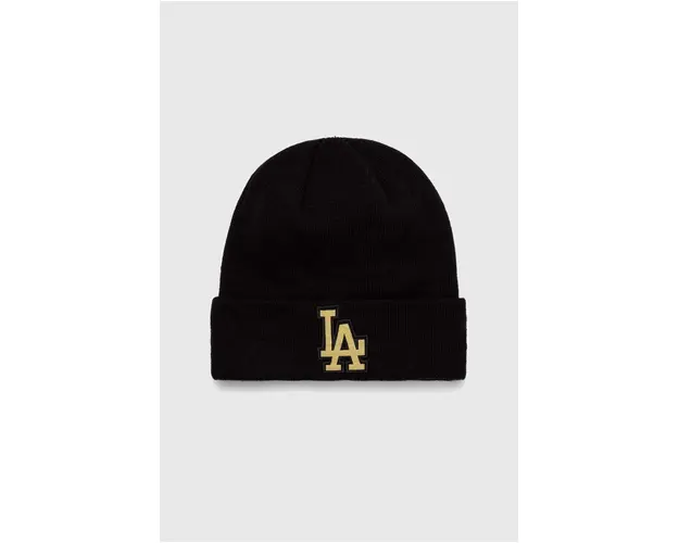 New Era caciula culoarea negru, LOS ANGELES DODGERS