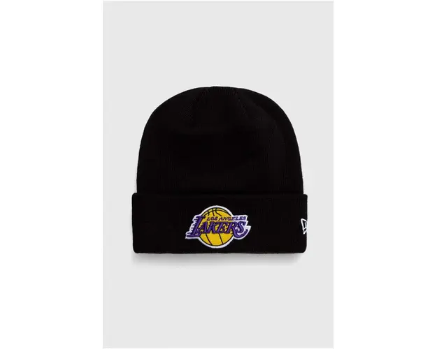 New Era caciula culoarea negru, LOS ANGELES LAKERS