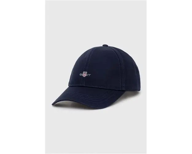 Gant sapca de baseball din bumbac culoarea albastru marin, cu imprimeu