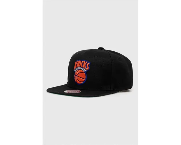 Mitchell&Ness sapca NEW YORK KNICKS culoarea negru, cu imprimeu