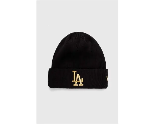 New Era caciula culoarea negru, LOS ANGELES DODGERS