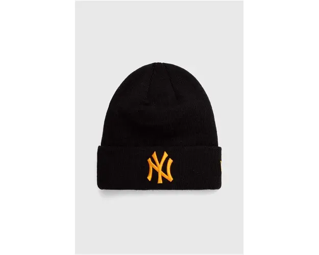 New Era caciula culoarea negru, NEW YORK YANKEES