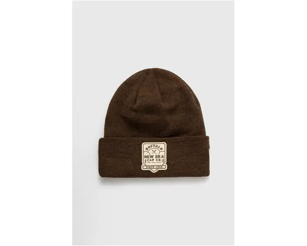 New Era caciula culoarea maro