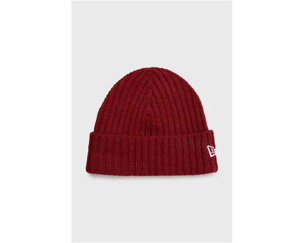 New Era caciula Cuff Beanie culoarea bordo, 60364239