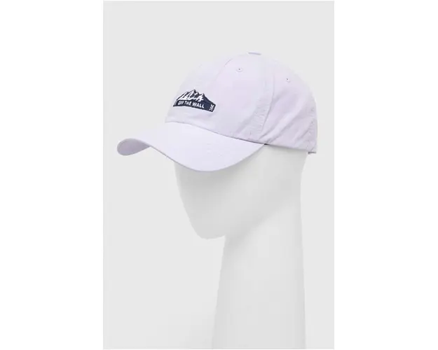 Vans sapca de baseball din bumbac culoarea violet, cu imprimeu