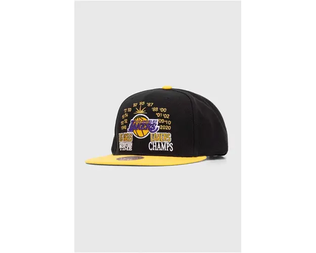 Mitchell&Ness sapca culoarea negru, cu imprimeu