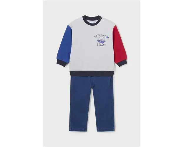 Mayoral compleu bebe culoarea rosu