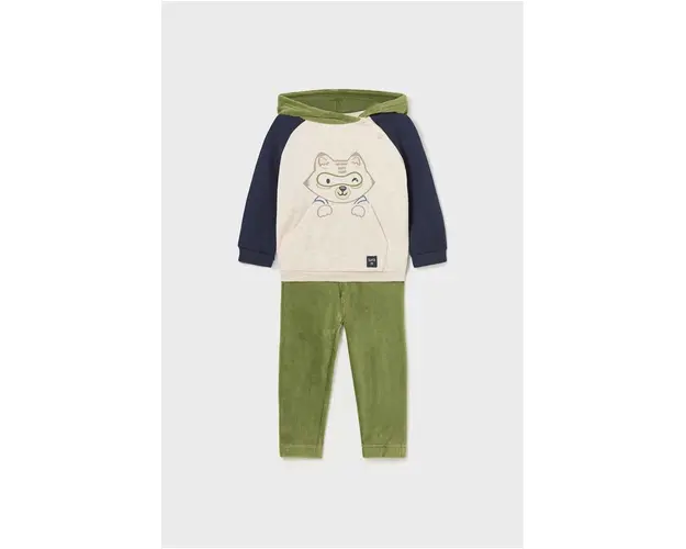 Mayoral compleu bebe culoarea verde