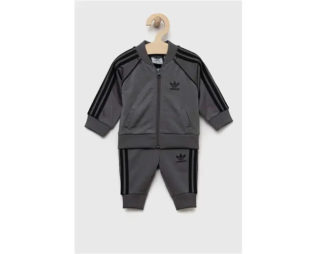 adidas Originals trening copii culoarea gri