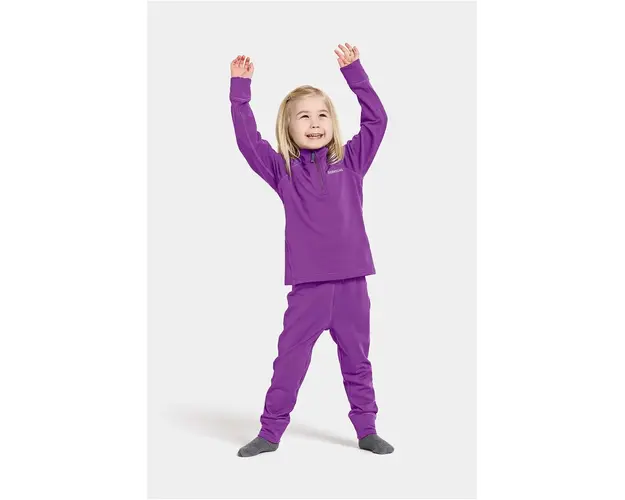 Didriksons trening copii JADIS KIDS SET culoarea violet