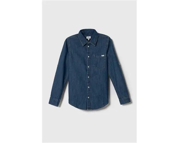 Pepe Jeans camasa din denim pentru copii