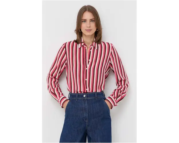 Marella camasa de matase cu guler clasic, regular