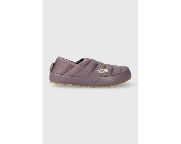 The North Face papuci de casa culoarea violet