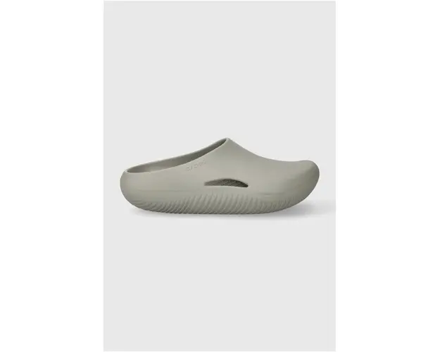 Crocs papuci Mellow Clog femei, culoarea gri 208493