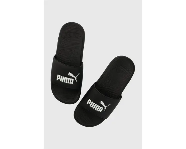 Puma papuci Cool Cat 2.0 barbati, culoarea negru 389110