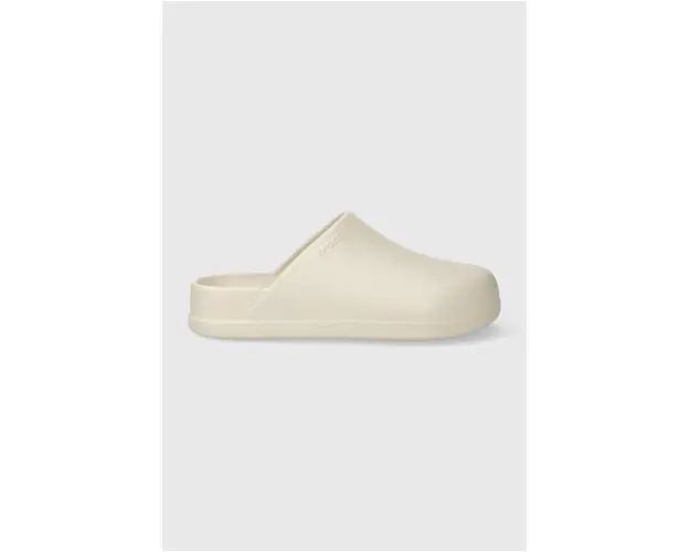 Crocs papuci Dylan Clog culoarea bej 209366