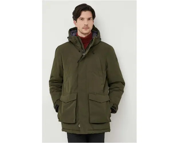 North Sails geaca barbati, culoarea verde, de iarna