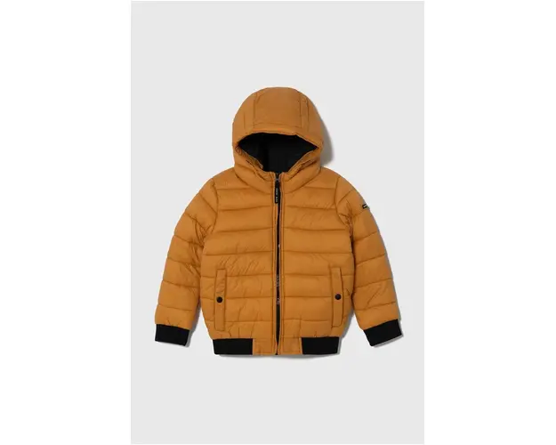 Pepe Jeans geaca copii Outerw Heavy culoarea portocaliu